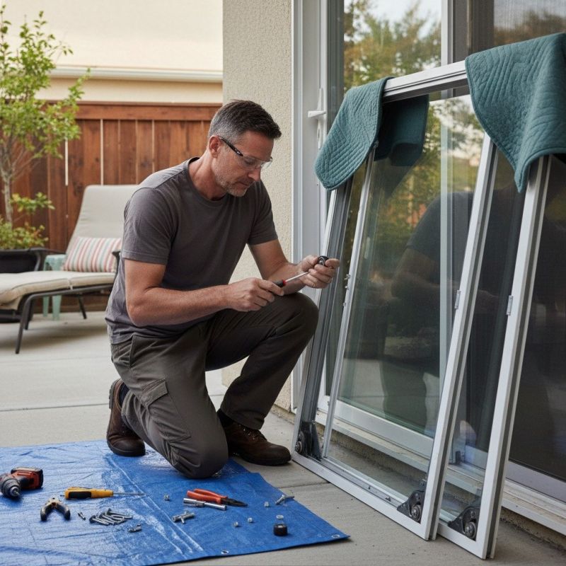 Sliding Patio Door Repair in Conroe, TX